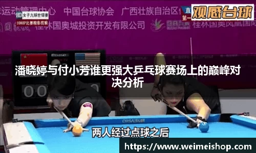 潘晓婷与付小芳谁更强大乒乓球赛场上的巅峰对决分析